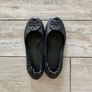 Black Tory Burch ballet flats